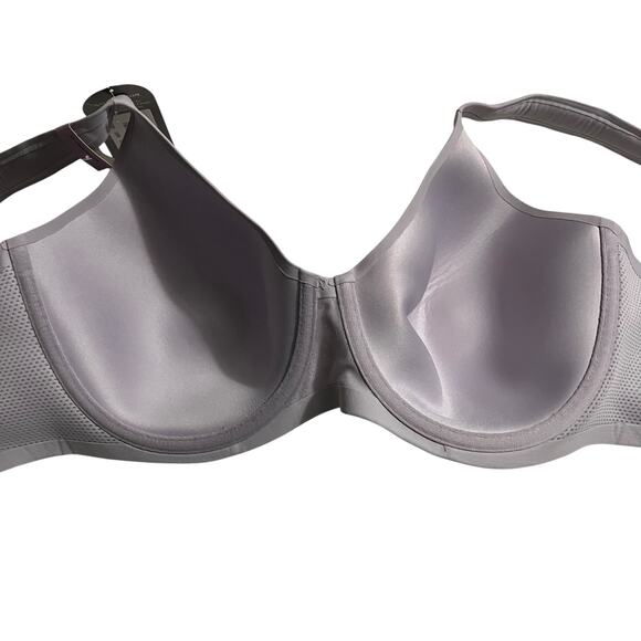Bali Bra Womens Size 38D Coolest Smoothing Underwire T-Shirt Bra DF4580 Purple - Picture 4 of 9